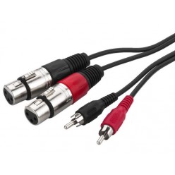 Monacor MCA-327J Kabel połączeniowy audio, 3m